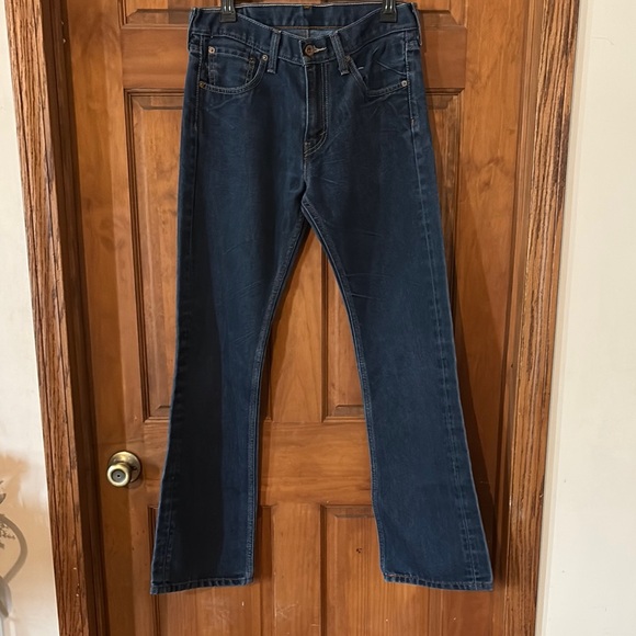 Levi's Bootcut 32x34 Dark Blue Denim Jeans - Picture 1 of 3